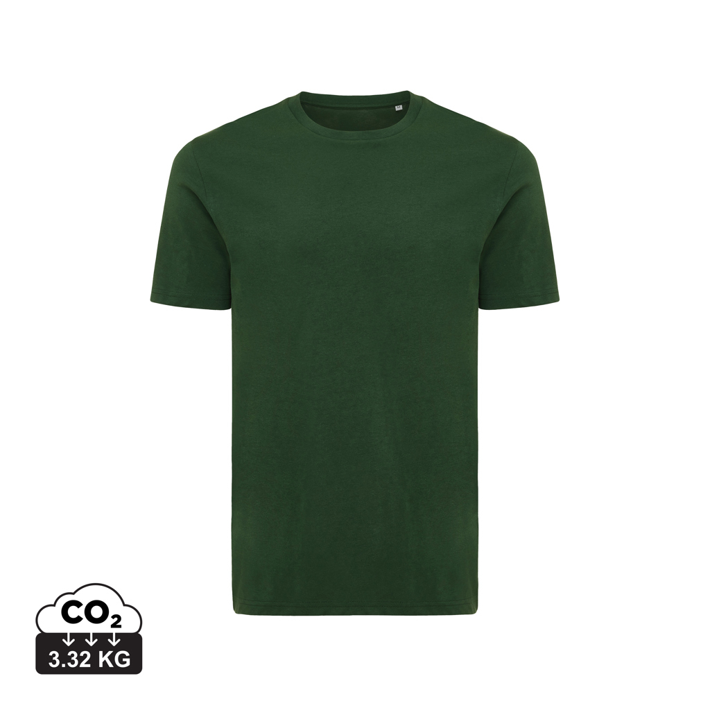 T-shirt en coton bio unisexe à personnaliser Sierra Iqoniq forest green